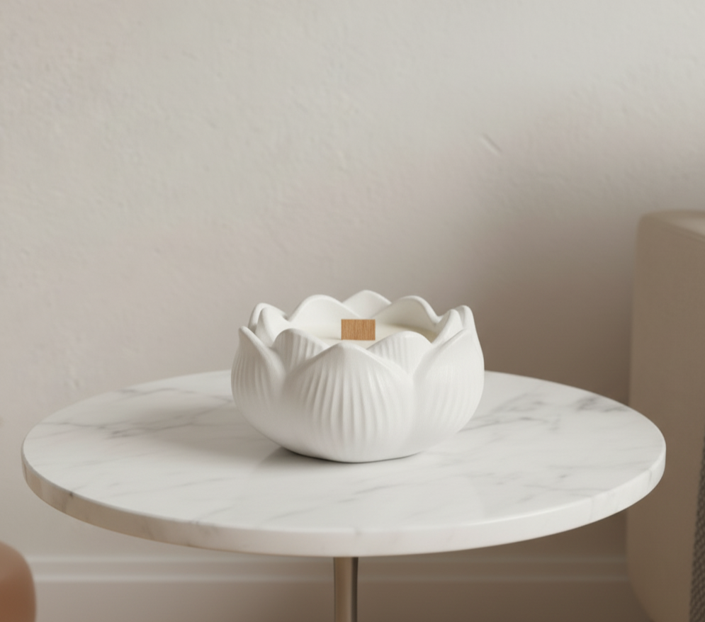 Lotus Jar Candle