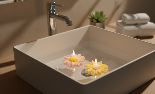 Daisy Candles