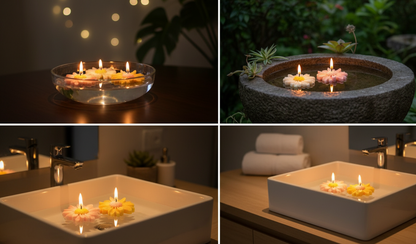 Daisy Candles