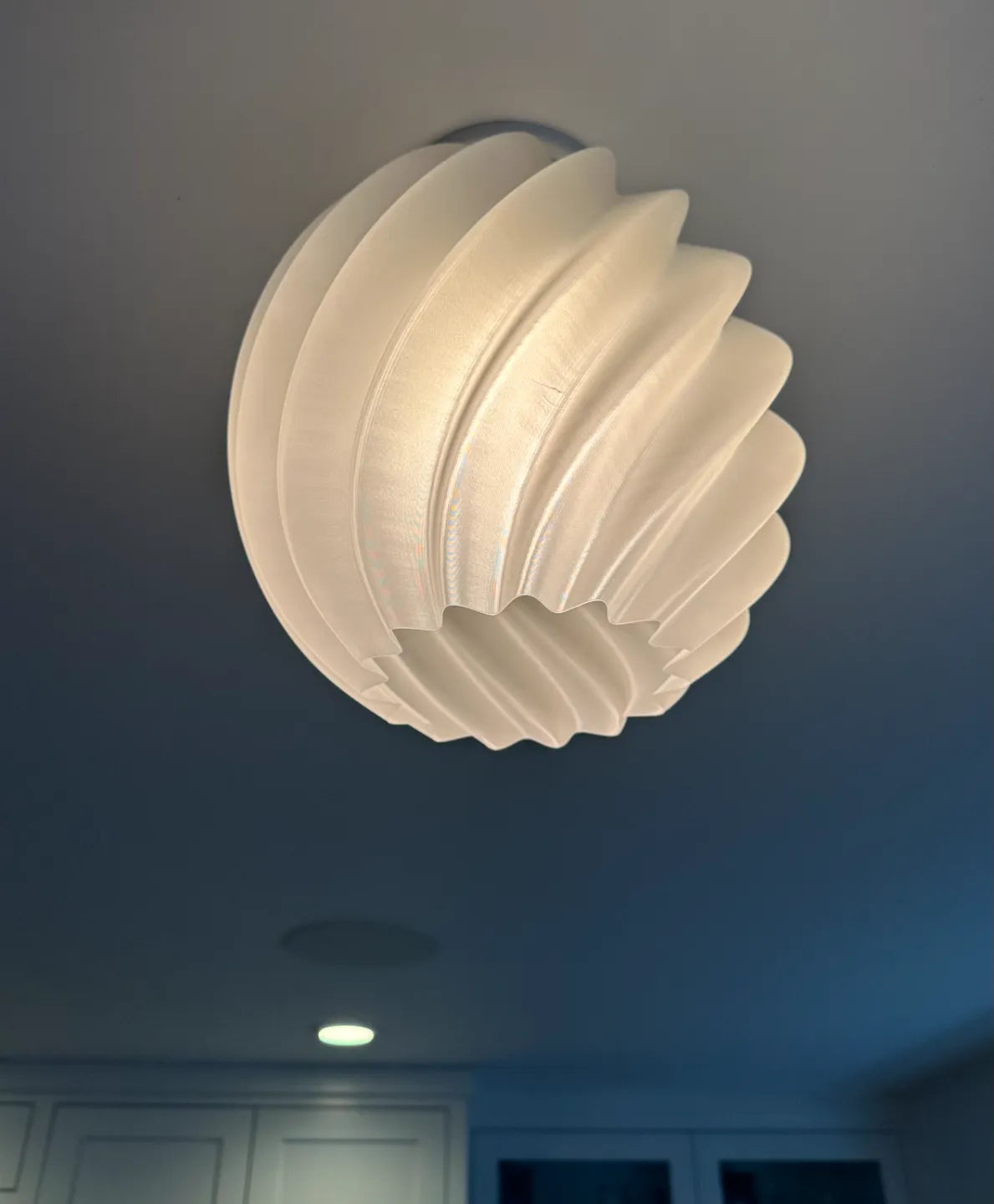 Oval Spiral Lamp